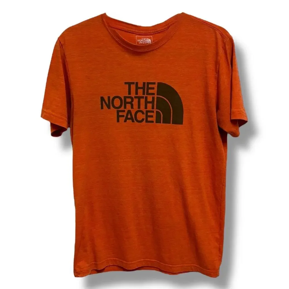 The North Face Men's Slim Fit T-Shirt - Medium - Heathered Orange
